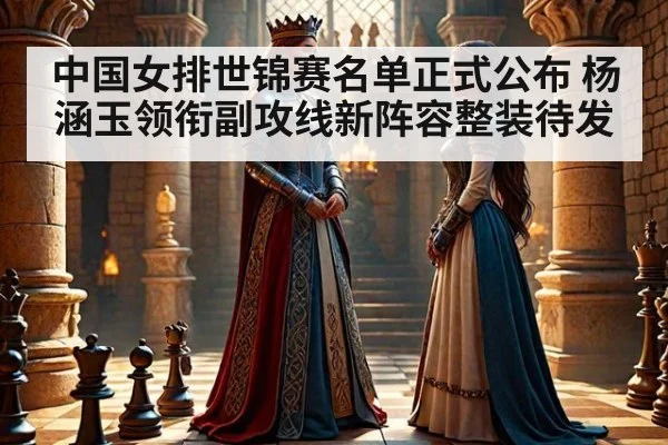 中国女排世锦赛名单正式公布 杨涵玉领衔副攻线新阵容整装待发